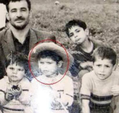 عکس کودکی علی دایی
