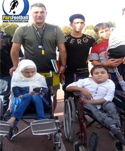 عکس کودکی علی دایی