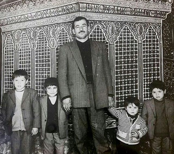 عکس کودکی علی دایی