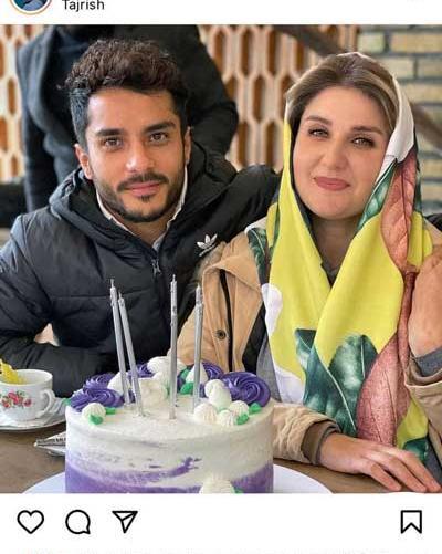 عکس های ساعد سهیلی با همسرش