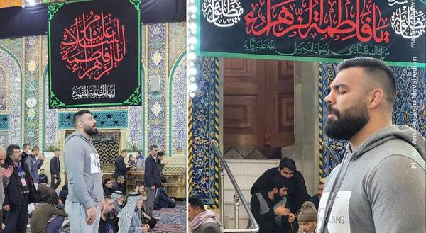 دایی عکس همسر علی اکبریان