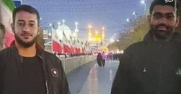 عکس شهید دانیال رضا زاده و همسرش