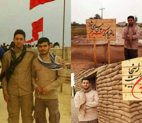 عکس شهید دانیال رضا زاده و همسرش