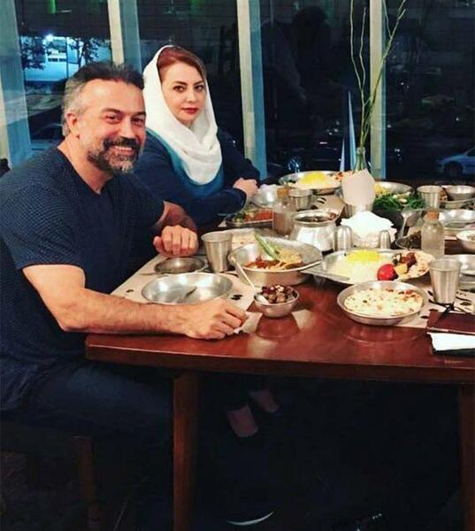 عکس جدید دانیال حکیمی و همسرش