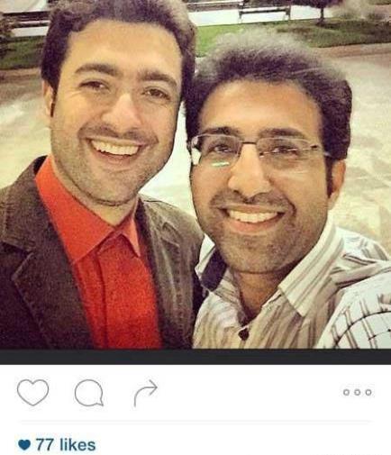 عکس سید دانیال معین آل داوود و همسرش