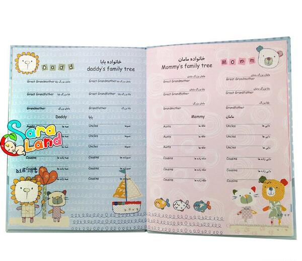 آلبوم عکس خاطرات کودک