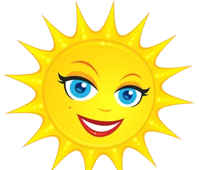 عکس نقاشی خورشید زیبا