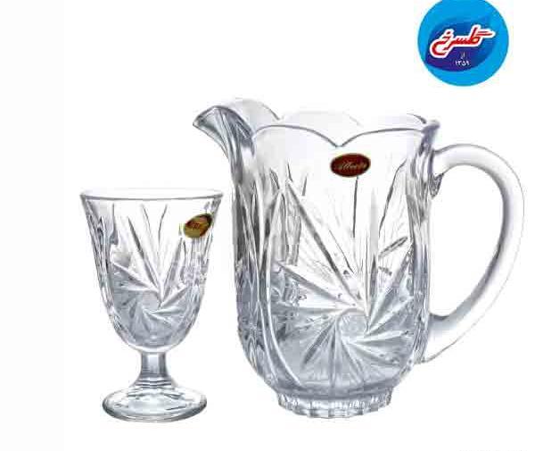 عکس پارچ و لیوان خورشیدی