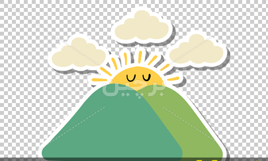 عکس خورشید کارتونی png