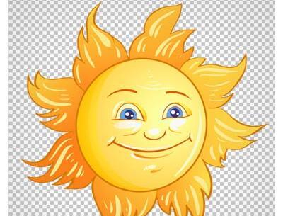 دانلود عکس خورشید کارتونی