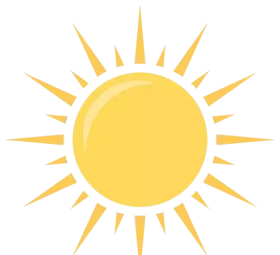 دانلود عکس خورشید کارتونی