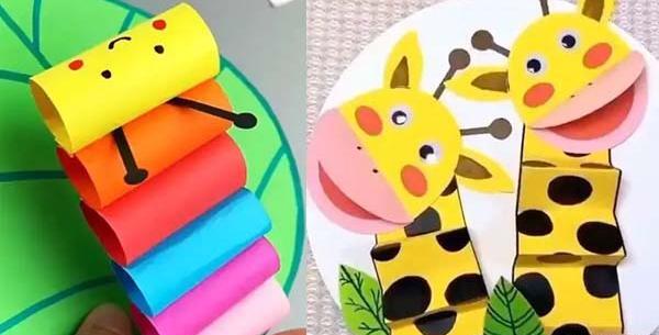 عکس کاردستی خورشید با کاغذ رنگی