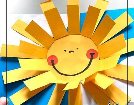 عکس خورشید برای کاردستی