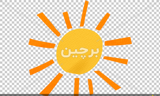 عکس خورشید برای کاردستی