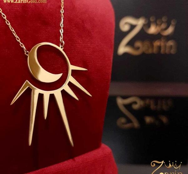 عکس طراحی خورشید و ماه