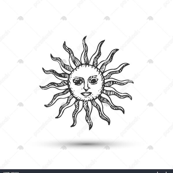 عکس خورشید برای طراحی