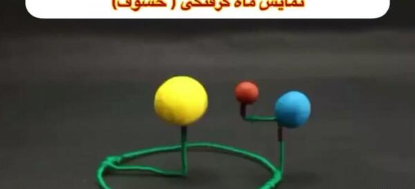 عکس خورشید گرفتگی کلاس چهارم