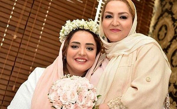 عکس مادر و خواهر نرگس محمدی