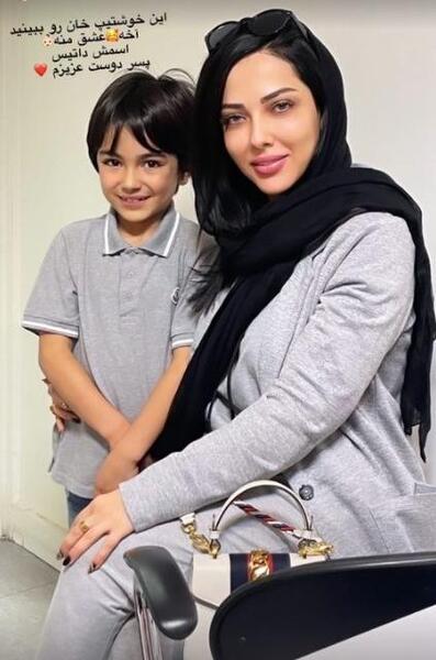 عکس خواهر و برادر لیلا اوتادی