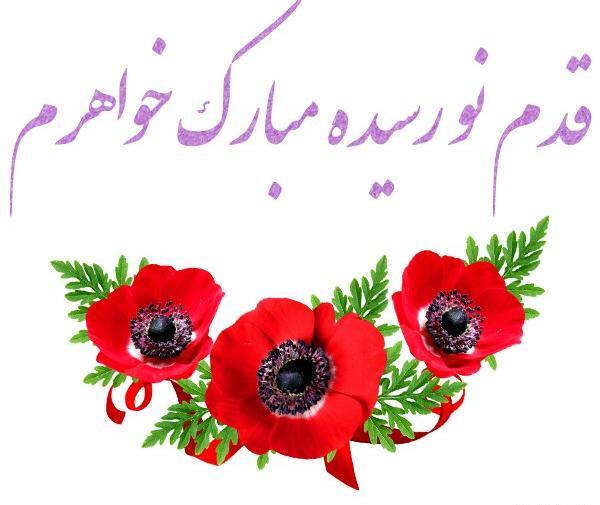 عکس خواهر گلم قدم نو رسیده مبارک
