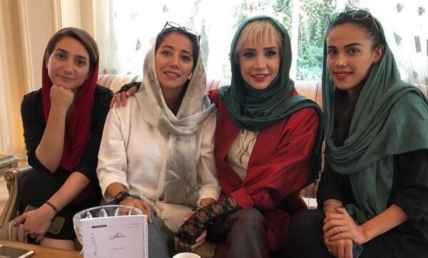 عکس خواهر کاوه در فیلم مانکن
