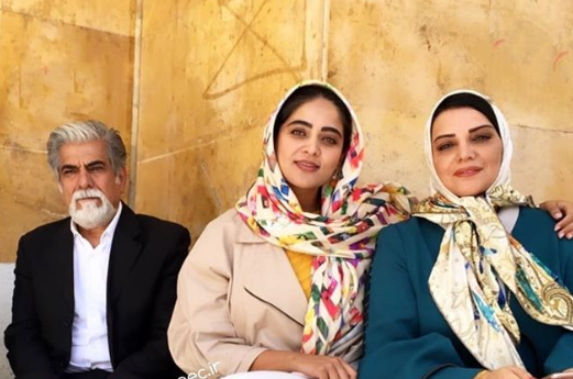 عکس خواهر کاوه در فیلم مانکن