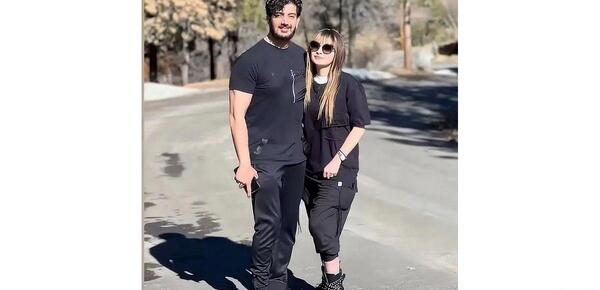 عکس خواهر زن فرزاد فرزین
