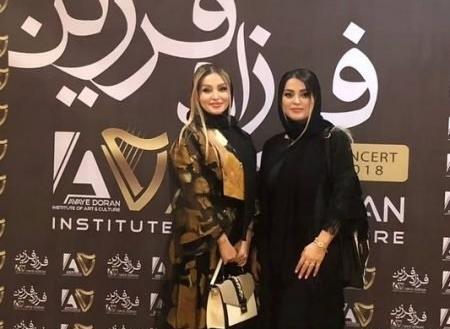 عکس خواهر واقعی فرزاد فرزین
