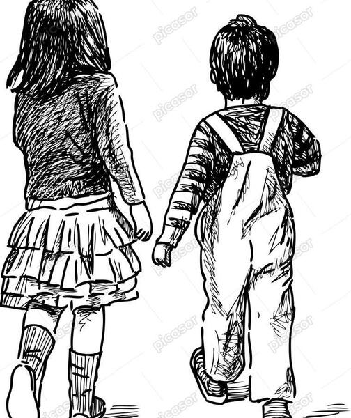 عکس فانتزی خواهر برادر