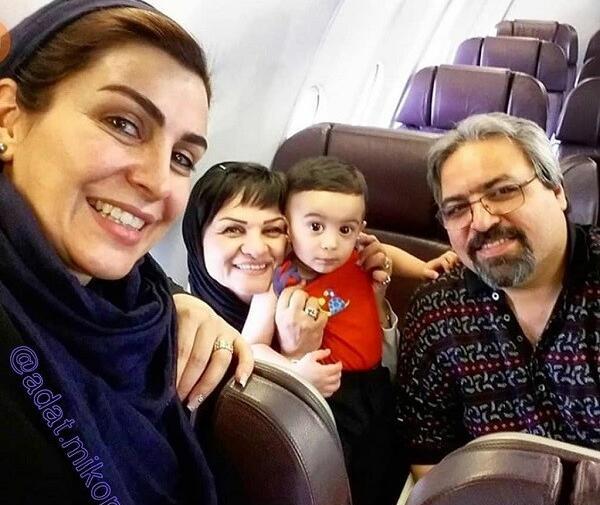 عکس خواهر و برادر ماه چهره خلیلی
