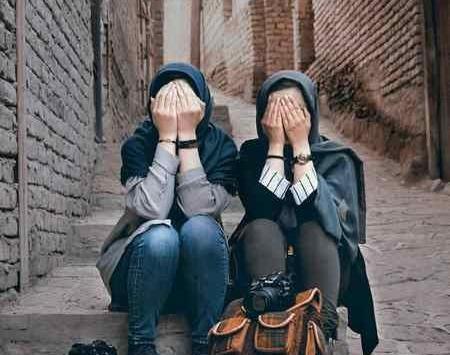 عکس خواهرانه کارتونی بدون متن