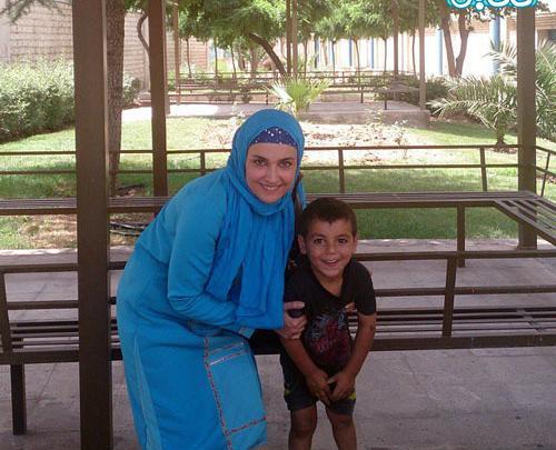 عکس های خاله نرگس رنگین کمان