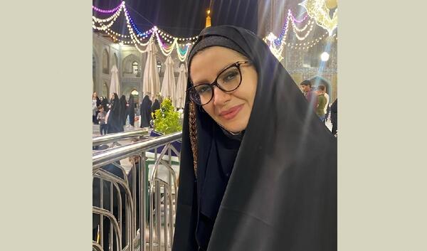 عکس خاله شادونه و همسرش و دخترش