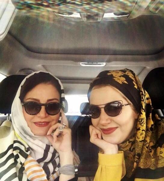 عکس جدید خاله شادونه و همسرش