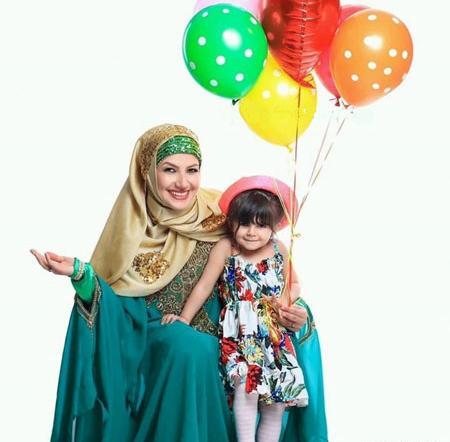 عکس های خاله شادونه و همسرش