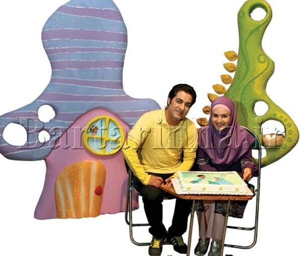 عکس بچه عمو مهربان و خاله رویا