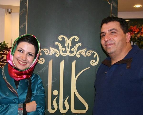 عکس خاله شادونه با همسرش
