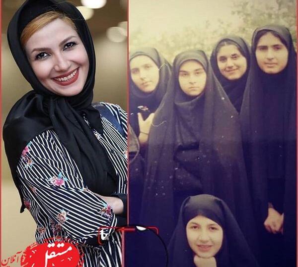 عکس بی حجابی خاله شادونه