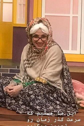 عکس بی حجابی خاله شادونه