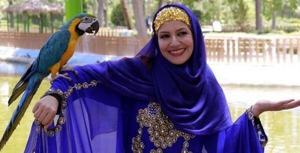 عکس بی حجابی خاله شادونه
