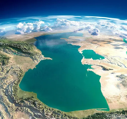 عکس خلیج فارس از بالا