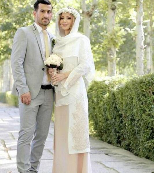 عکس های شجاع خلیل زاده و همسرش