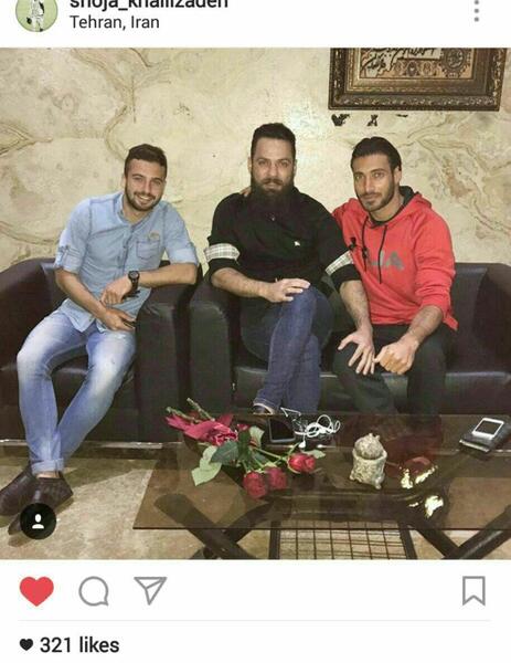 عکس شجاع خلیل زاده و سروش رفیعی
