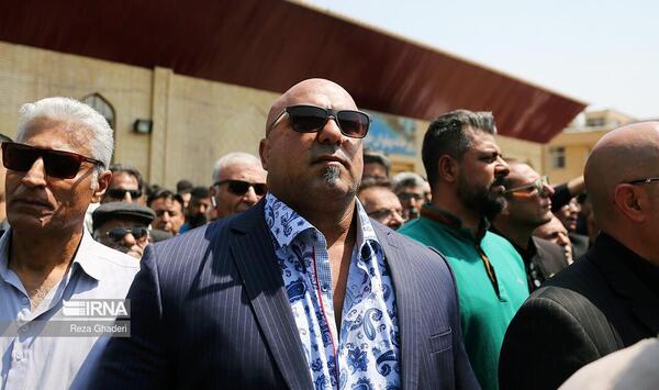 عکس پهلوان خلیل عقاب