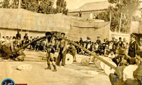 عکس پهلوان خلیل عقاب