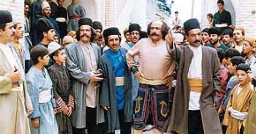عکس پهلوان خلیل در پهلوانان نمی میرند