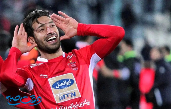 عکس شجاع خلیل زاده در تیم ملی