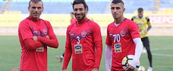 عکس شجاع خلیل زاده در پرسپولیس