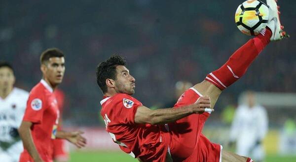 عکس شجاع خلیل زاده در پرسپولیس