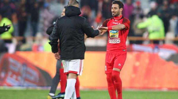 عکس شجاع خلیل زاده در پرسپولیس